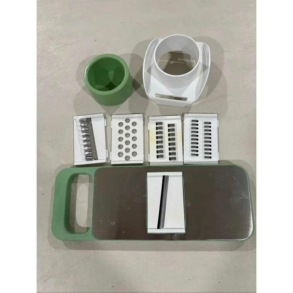 Vegetable Cutter, Mandolin Slicer, 5 Blades
